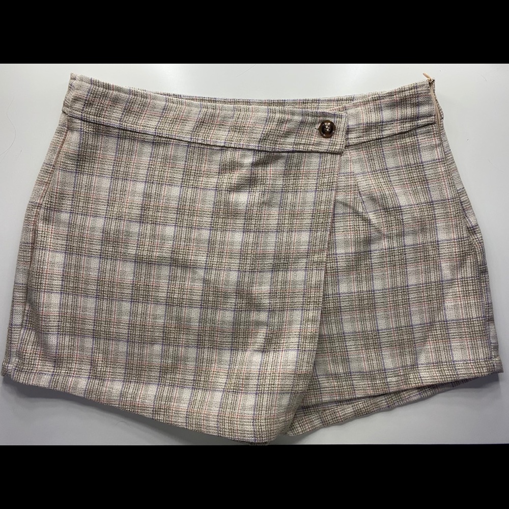 Super Cute Plaid Skort from Emory Park (boutique)